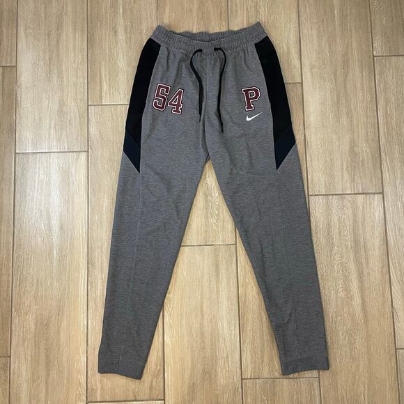 Nike Dri-Fit Men's Joggers CQ0307-032 Gray Sweatpants P Logo Size M NWT - Picture 1 of 11